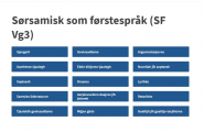 Sørsamisk som førstespråk